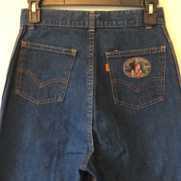 Rare Vintage Levi’s Bell Bottom Jeans - Picture 9 of 15